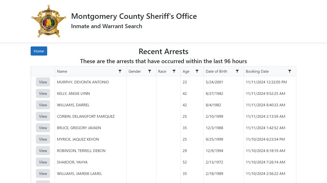 Montgomery County Sheriff's Office